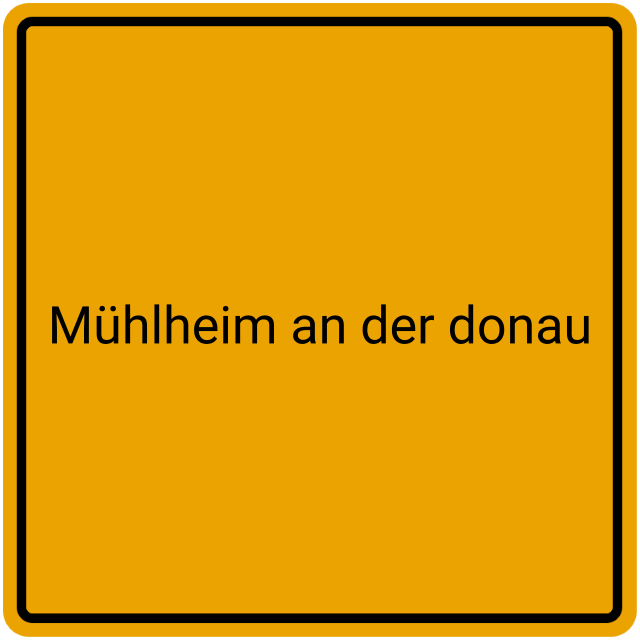 Meldebestätigung Mühlheim an der Donau